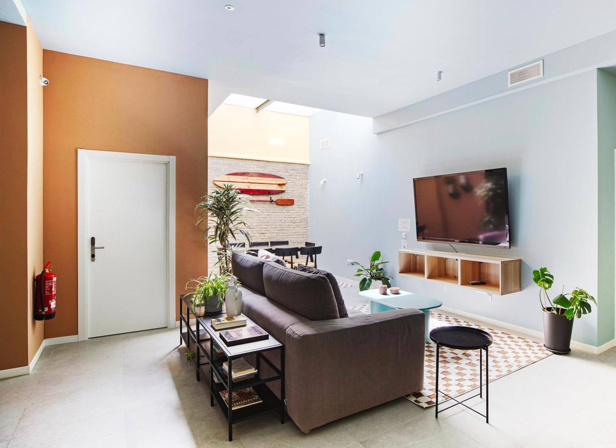 Habitacion En Playa Malvarrosa Con Bano Privado -No Ac- Valencia Luaran gambar